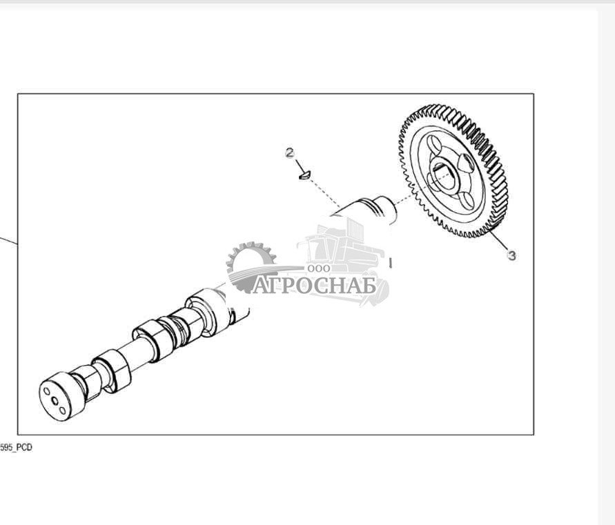 9901 Комплект распредвала 